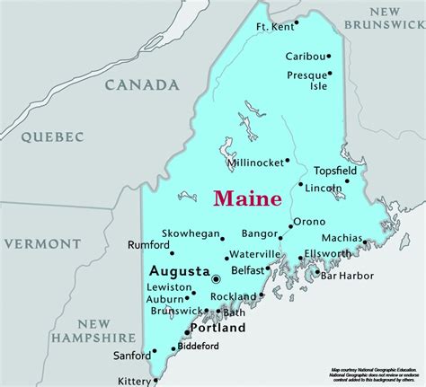 Maine Map