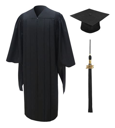 Deluxe Masters Graduation Cap And Gown Academic Regalia Graduation