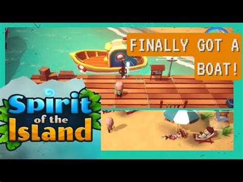 Finally Got a Boat! – Part 4 – Spirit of the Island – Early Access - Gameplay | Boat, Island ...