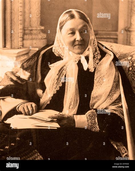 A Photograph Of Florence Nightingale In Her Later Years Hi Res Stock