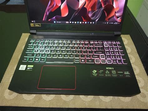 Acer Nitro Core I5 10th 16gb Ram 256gb Ssd 1tb Hdd Nvidia 1650 Gaming