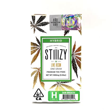 Stiiizy Dub Breath Live Resin 1g The Kind Center