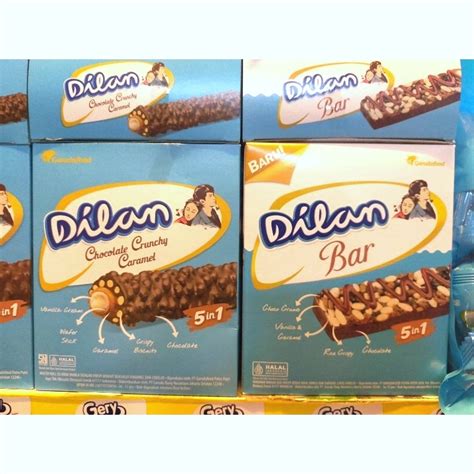 Jual Per Box Isi Dilan Chocolate Crunchy Caramel Dilan