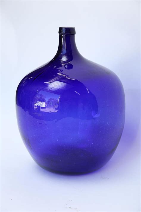 Antique French Blue Demijohn At 1stdibs Cobalt Blue Demijohn Blue