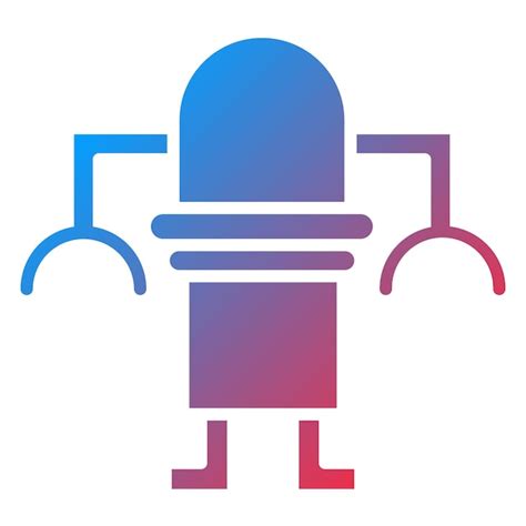 Premium Vector Vector Design Nano Robot Icon Style