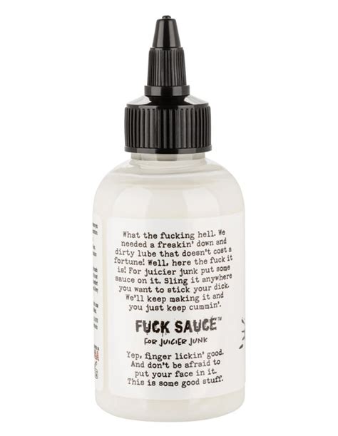 Fuck Sauce Cum Scented Lubricant Oz SE Lover S Lane