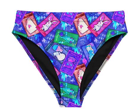 Zoella High Waisted Crochet Bikini Bottoms Cheeky Festival Style Cotton Etsy