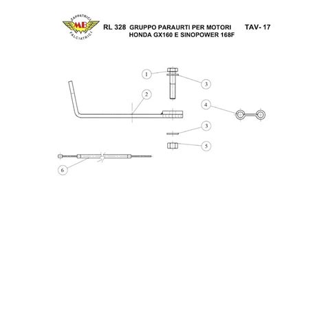 Ricambi Meccanica Benassi Per Motozappatrice RL 328 Special