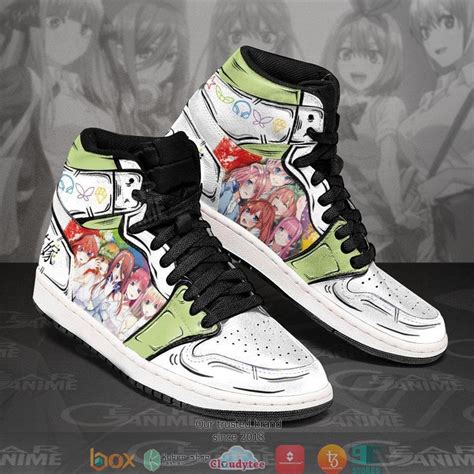 HOT Quintessential Quintuplets Anime Air Jordan High Top Sneakers