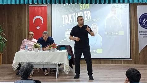 YKS Öncesi Kitap Yazarlarından taktikler semineri düzenlendi Şehit