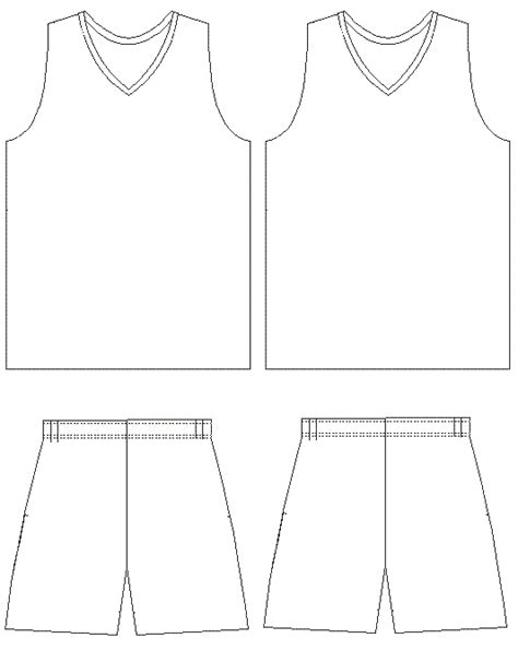 Blank Basketball Jersey - Cliparts.co