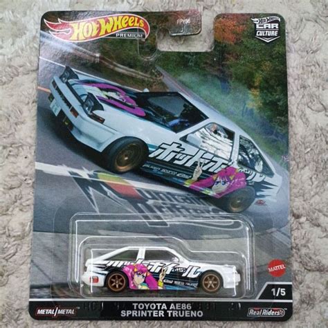 Hot Wheels Mountain Drifter Toyota AE Sprinter Trueno Shopee Malaysia