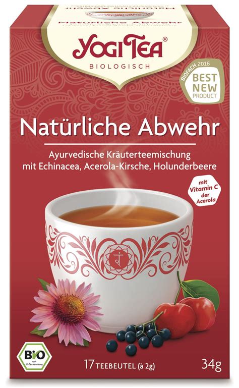 Yogi Tea Nat Rliche Abwehr Bio G Online Kaufen