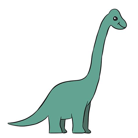 25+ How To Draw A Brachiosaurus - OrdhaOorlagh