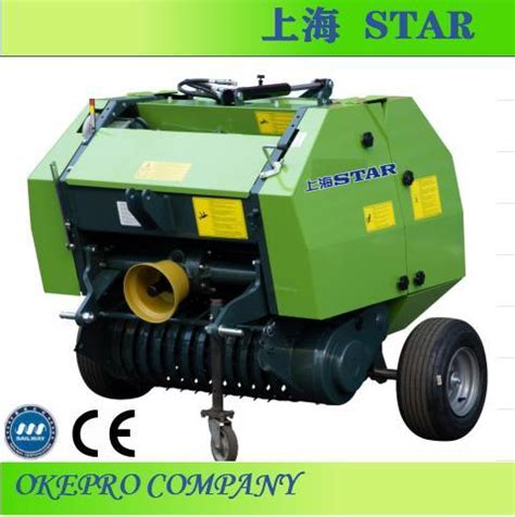 Compact Mini Round Baler For Small Farms Of Star Brand Of Hay Baler