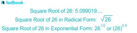 Square Root Of 26 By Long Division And Newton Raphson Method