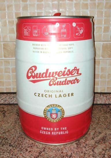 Plechový Soudek 5l Budweiser Budvar Aukro