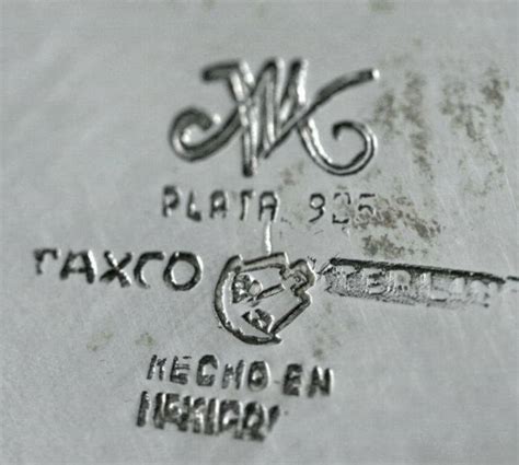 Mexican Silver Marks And Mexico Makers Trade Marks M O