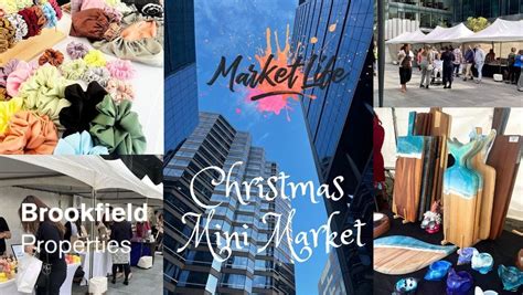 Christmas Mini Market At Brookfield Place Brookfield Place Perth