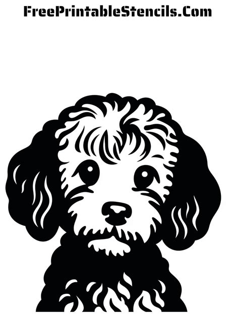 Free Printable Poodle Stencils Free Printable Stencils