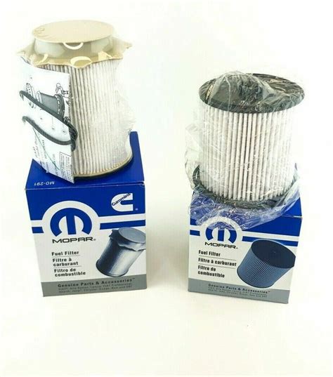 2019 2020 Ram 2500 3500 4500 Mopar Diesel Fuel Filter Set 68436631aa 68157291aa New For Sale