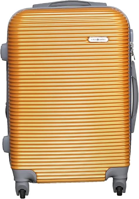 Buy Kabra Bags Sinomate Polycarbonate Cms Travel Trolley Bags Gold