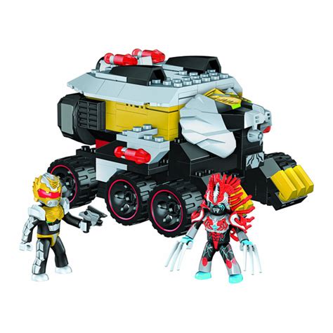 Mega Bloks Sabans Power Rangers Megaforce Robo Knight Vs Vrak