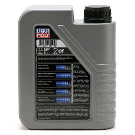 Liqui Moly 1091 MoS2 Leichtlauf Diesel Benziner 10W 40 Motoröl 1Liter