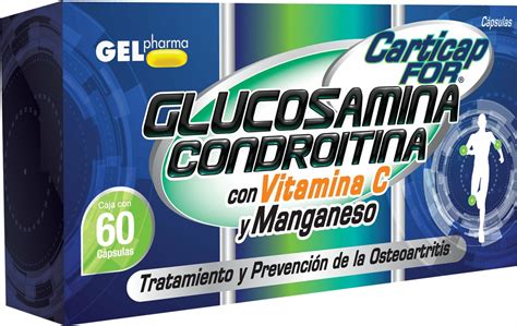 Glucosamina Condroitina Vitamina C Manganeso C Cap Carticap For