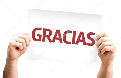 Thank You (in Spanish) card Stock Photo by ©gustavofrazao 64862013