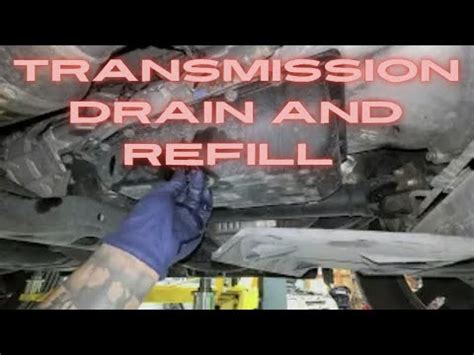 Toyota Runner Transmission Drain And Refill Youtube