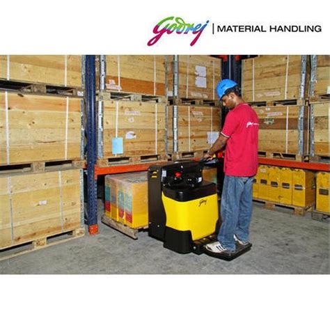 Godrej And Ton Powered Pallet Truck At Rs Piece Godrej