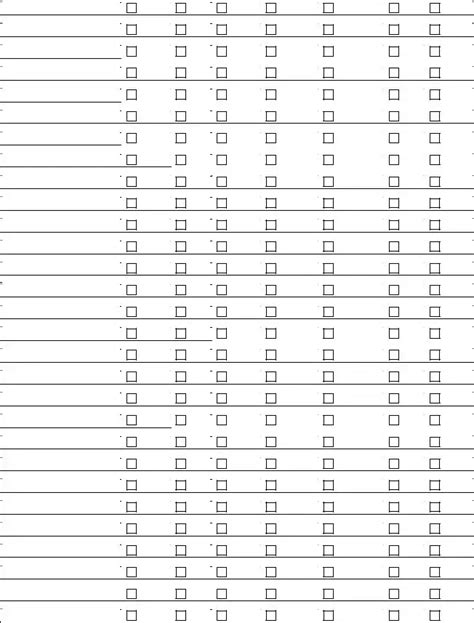 Bdsm Checklist Form Fillable Pdf Template