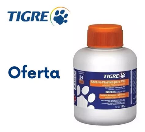 Cola De Cano Pvc Incolor Frasco C Pincel 175g Tigre Oferta MercadoLivre