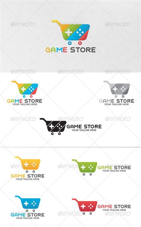 Game Store - Logo Template | Logo templates, Game store, Templates