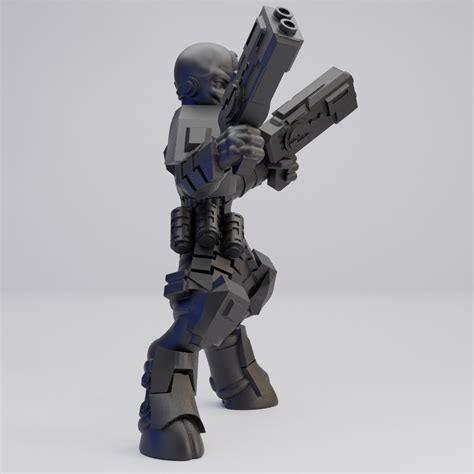 Hot Goblin エイリアンガンマン ミニチュア ホットゴブリン SF傭兵