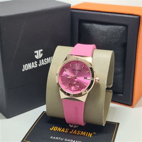 Jual Jam Tangan Jonas Jasmin Fashion Wanita Analog Sillikon Rubber