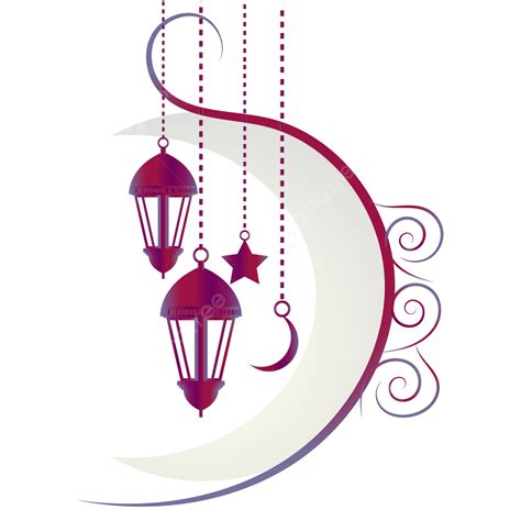 รูปการออกแบบโคมไฟ Png Ramadan Kareem Mubarak องค์ประกอบ Png Png อิสลาม องค์ประกอบ Png ดวง