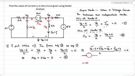 Supernode Analysis Basic Electrical Engineering Easy And Tricky Way