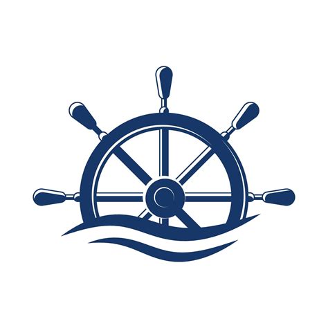 Ship Wheel Svg Vector Clipart Cut File Rudder Nautical File Svg Eps Png File For