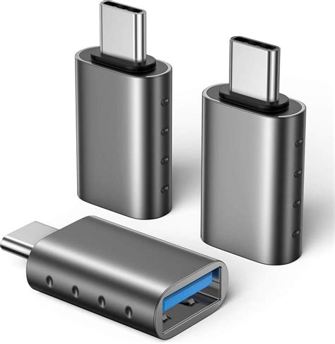 Nimaso Adaptateur Usb C Vers Usb 3 Pièces Usb 31 Type C Femelle Vers Usb A Mâle 5gbps Data