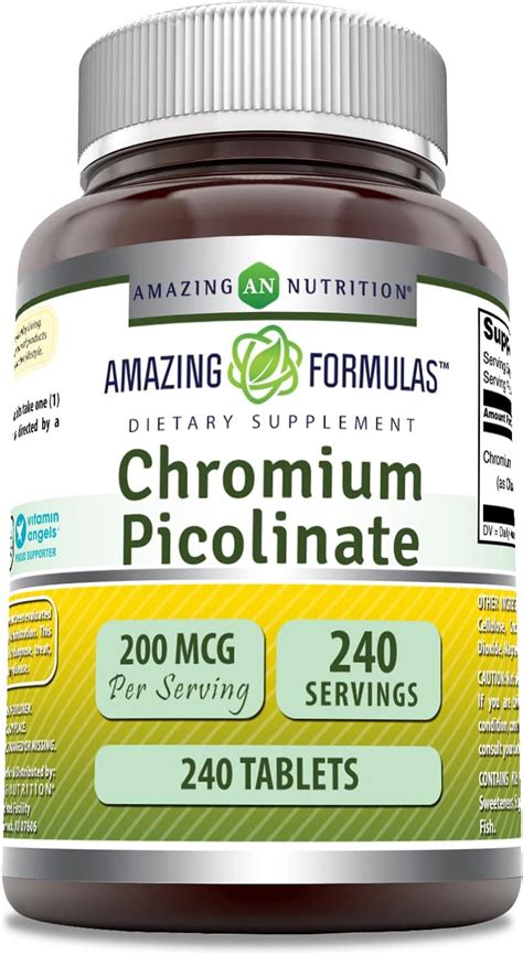 Amazon Now Supplements Chromium Picolinate Mcg Insulin Co