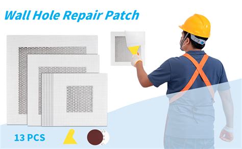 Drywall Repair Kit 10 PCS 2 4 6 Inch Self Adhesive Drywall Patch With