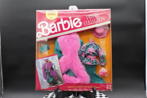 New In Box Barbie Private Collection Fashions Set Mattel Noc