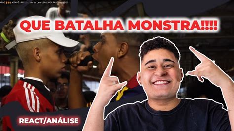 MELHOR DA TARDE JOTAPÊ X FLP BATALHA DA LESTE REACT ANÁLISE