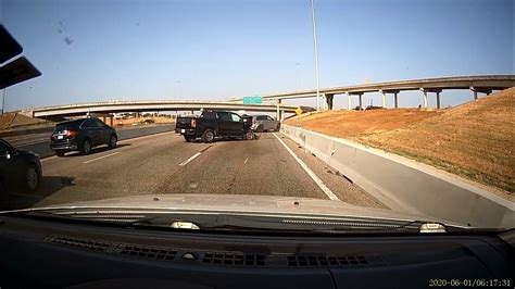 Speeding Truck Plows Into Line Of Cars In Arlington Texas Youtube