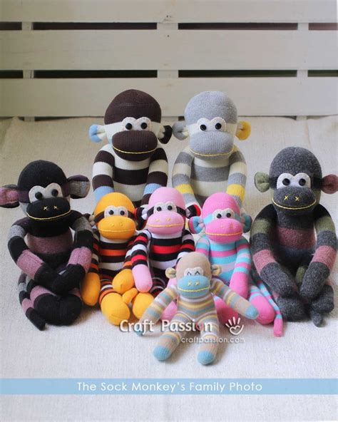 Sock Monkey Sewing Pattern Artofit