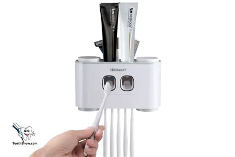 Top Automatic Toothpaste Dispenser And Electric Toothbrush Holder