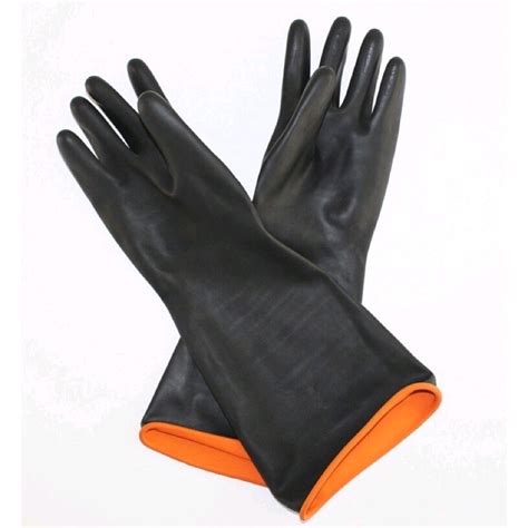 A70051 Thick Sun Rubber Gloves Laundry Washing Gloves Chemical