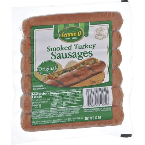 Jennie O Smoked Turkey Original Sausages Brats And Sausages Edwards Food Giant